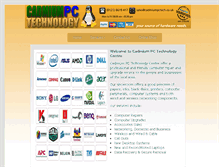 Tablet Screenshot of cadmiumpctech.co.uk